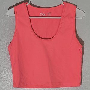 Zyia XL Hot Pink Crop Tank